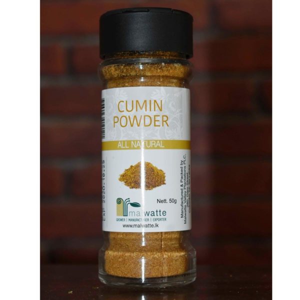 Cumin Powder 50g Malwatte Valley Plantations PLC