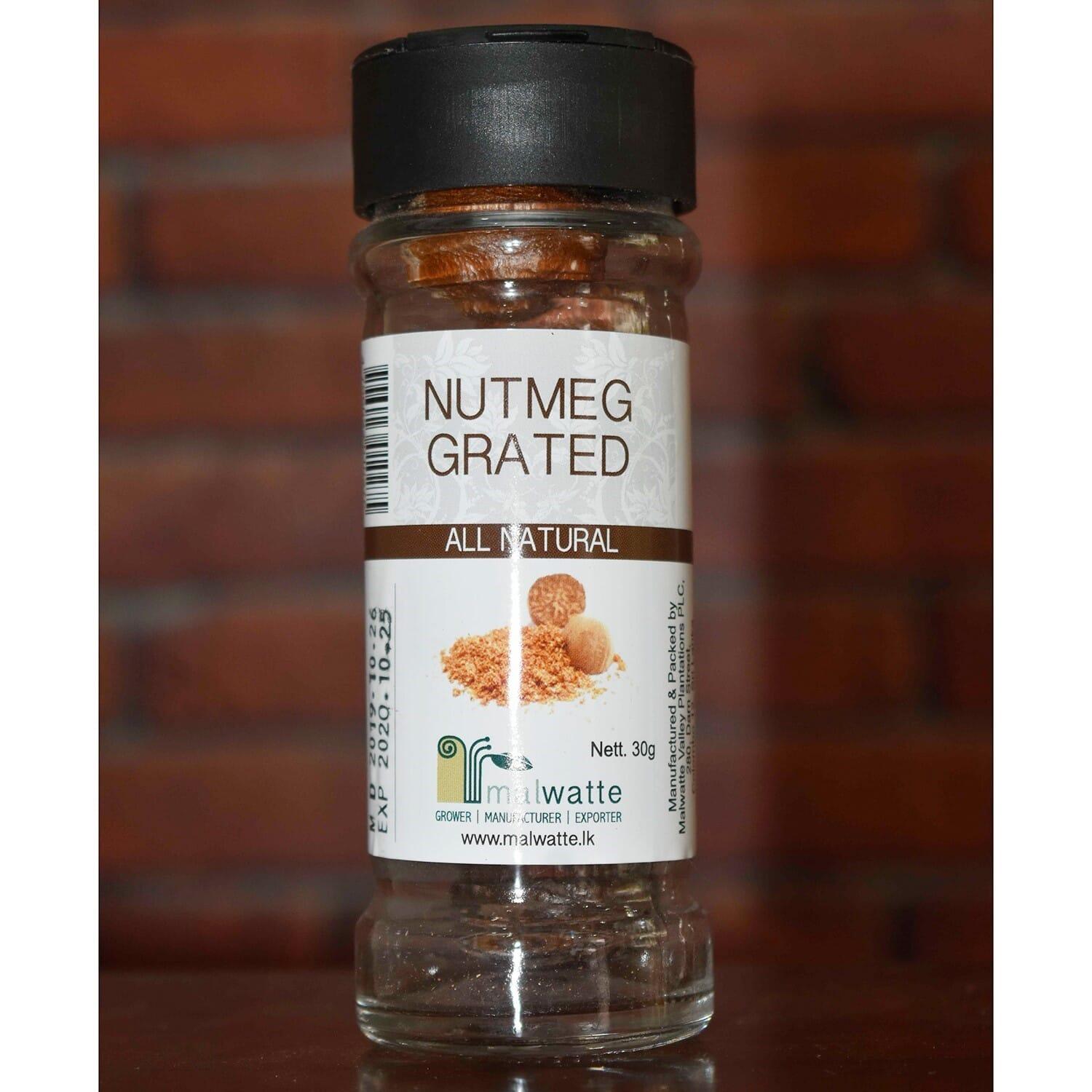 Nutmeg Grated 30g Malwatte Valley Plantations PLC