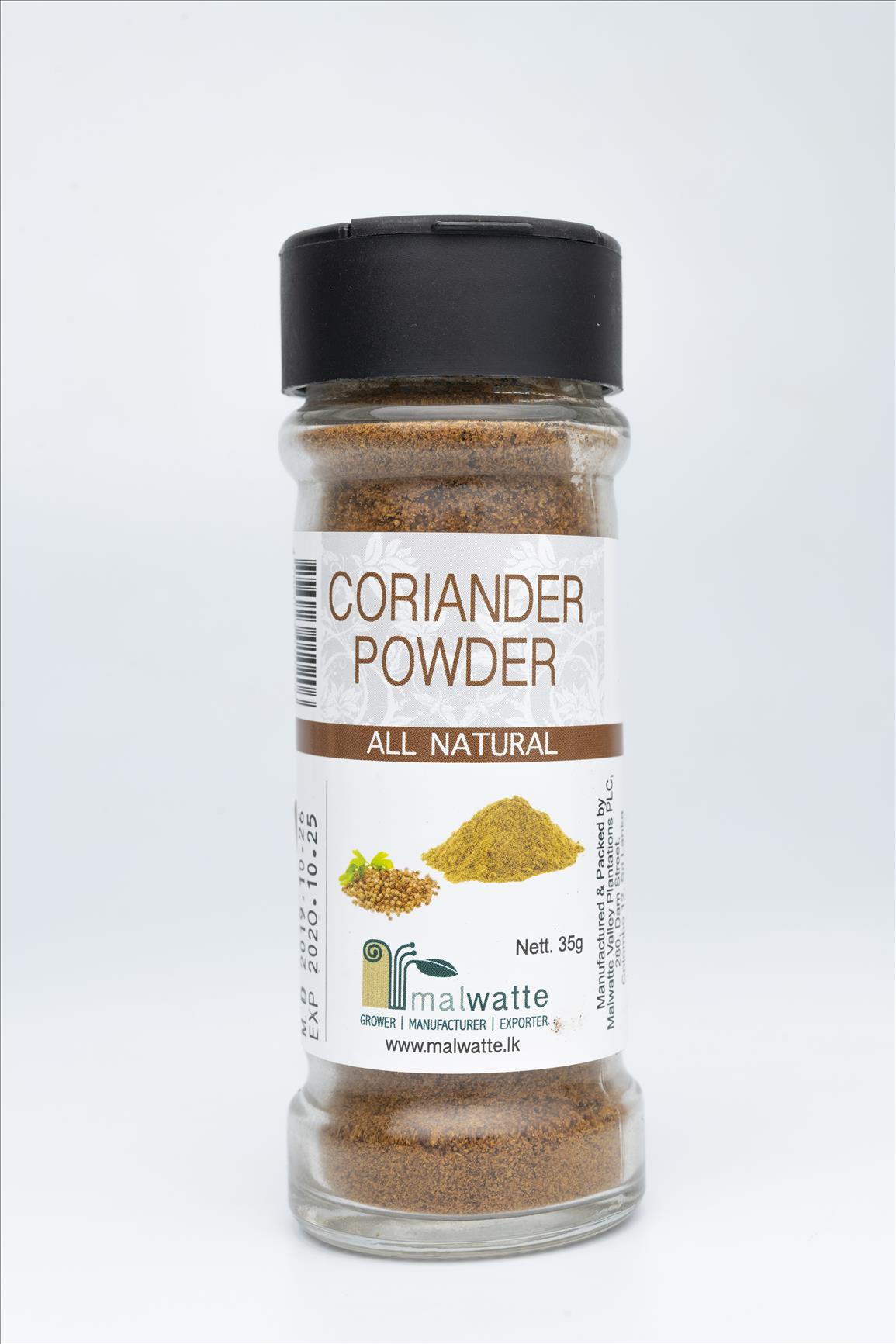 Coriander Powder 35g Malwatte Valley Plantations PLC
