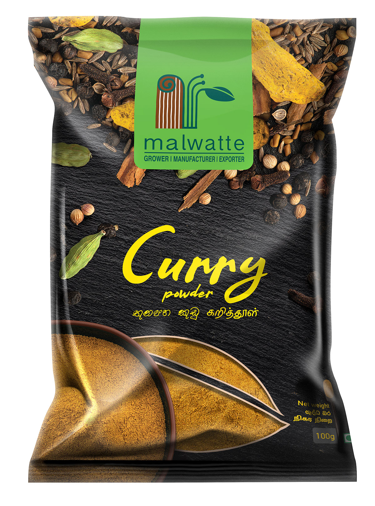 Curry Powder 100g Malwatte Valley Plantations PLC