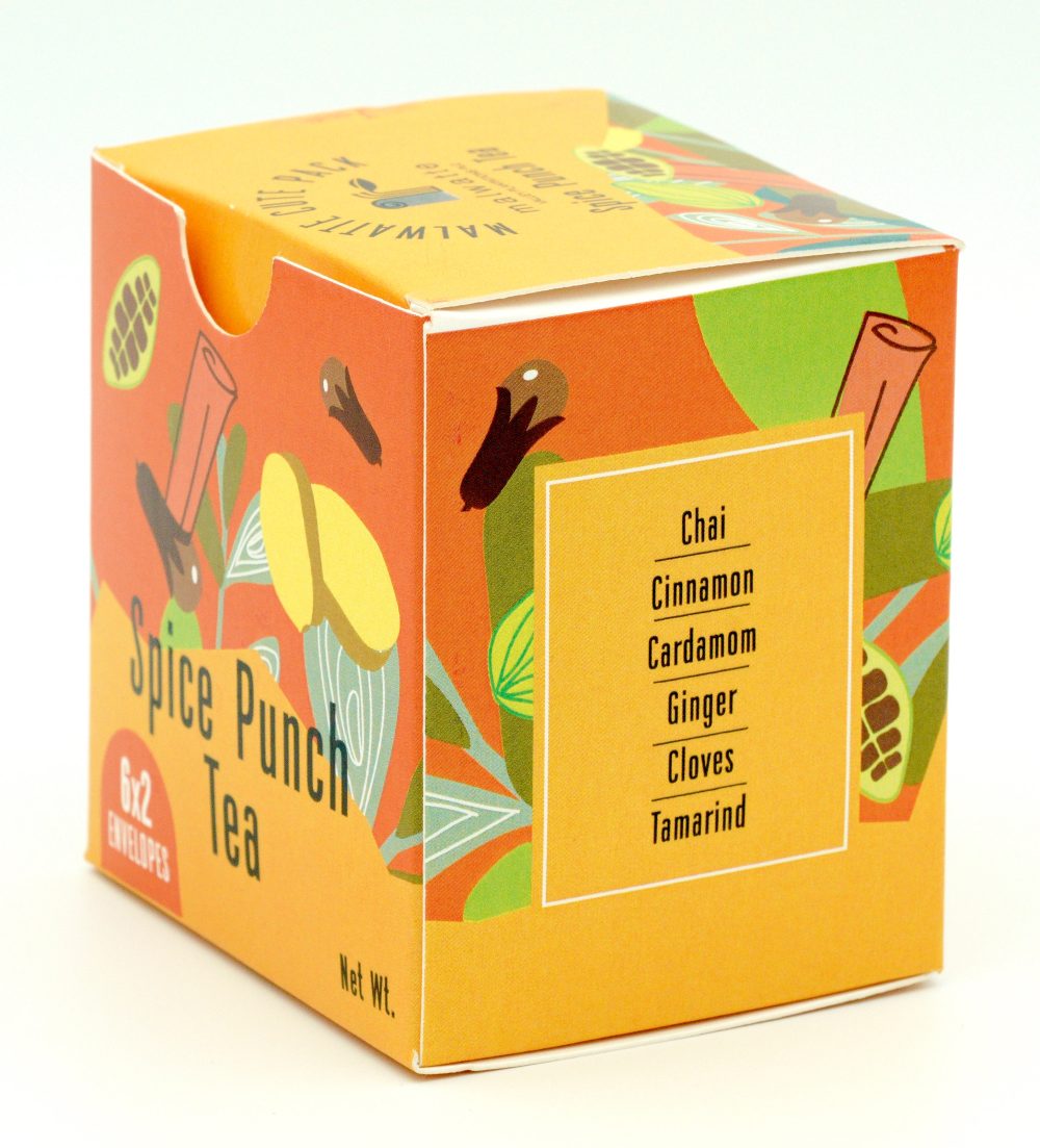 (SPICE PUNCH) – Chai – Cinnamon – Cardamom – Ginger – Cloves – Tamarind