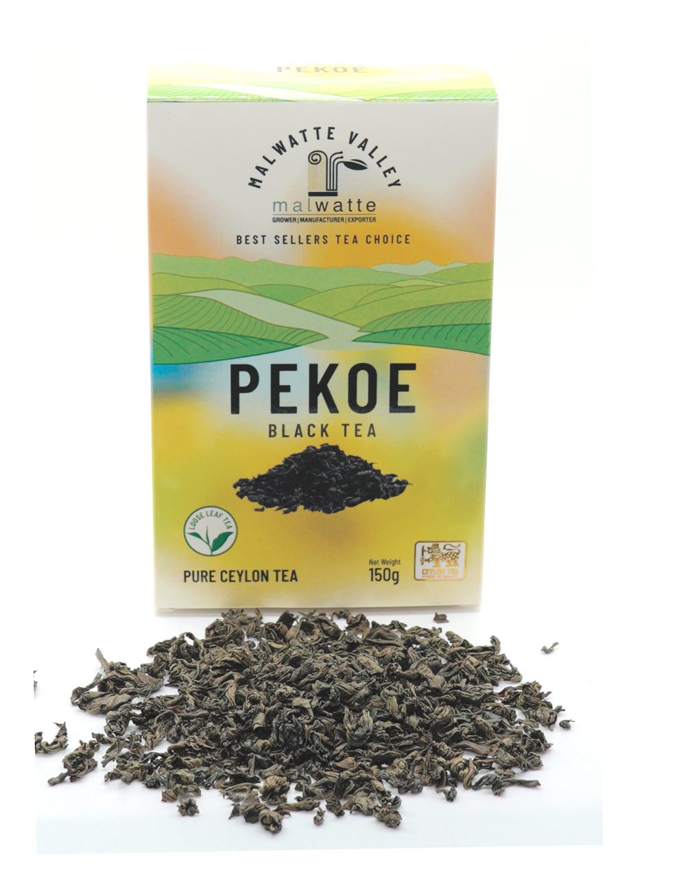 Regular range of malwatte valley-pekoe